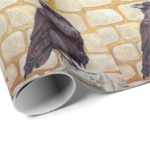 Raven Cadeaupapier (Rol Hoek)