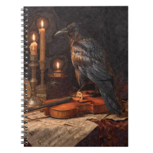 Raven Candlelight Viool Notitieboek