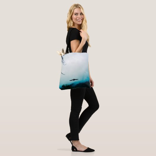 Raven Canvas tas (Op model)