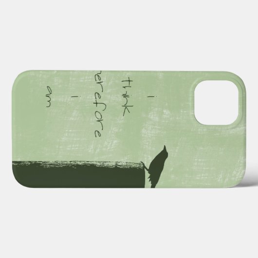 Raven Case-Mate iPhone Case (Achterkant (horizontaal))