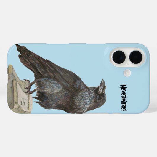 Raven Case-Mate iPhone Case (Achterkant (horizontaal))