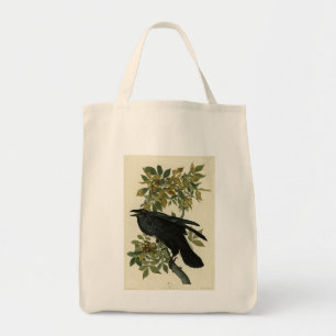 Raven (Common Raven) van Audubon Birds of America Tote Bag