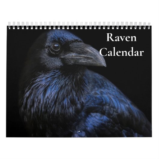 Raven Crow Kalender 2025 (Hoes)