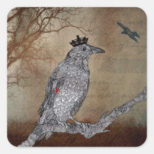  Raven Crow Sticker