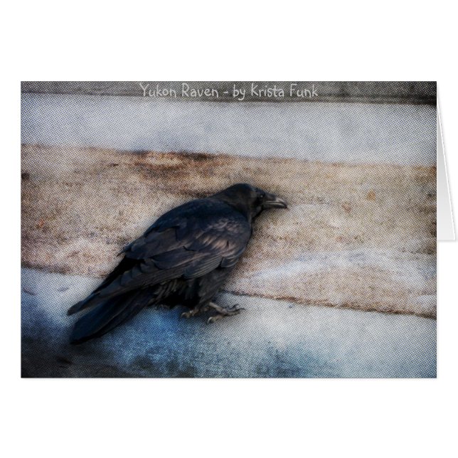 Raven emballant la bande (Devant horizontal)