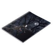 Raven- en ratskelet in Moonlight Notitieboek (Linkerzijde)