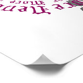 Raven en Roos Poster (Hoek)