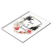 Raven en Rozen Book of Shadows Journal Notitieboek (Linkerzijde)