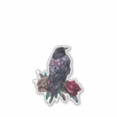 Raven en Rozes Schoon Sticker (Voorkant)