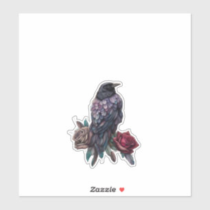 Raven en Rozes Schoon  Sticker
