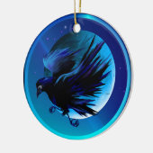 Raven et ornements de lune (Gauche)