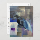 Raven Family Briefkaart (Voorkant / Achterkant)