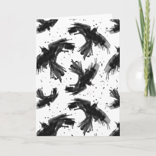 Raven Flight Card Notitiekaartje