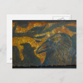 Raven Flock Briefkaart (Voorkant / Achterkant)