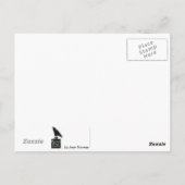 Raven Flock Briefkaart (Achterkant)