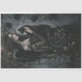 Raven Fluistering Tissuepapier (Voorkant)