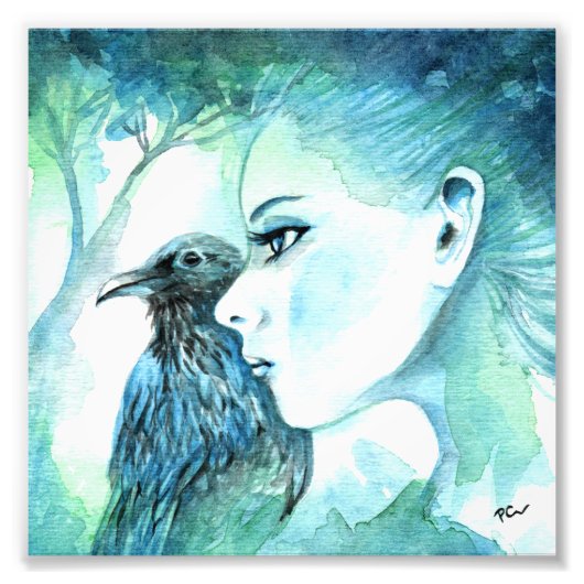 Raven Foto Afdruk (Voorkant)