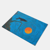 Raven & Full Moon Deurmat (Schuin)