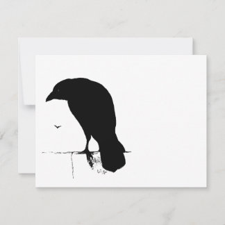 Raven - Gepersonaliseerd Gothic Kroes Ravens