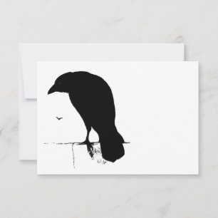  Raven - Gepersonaliseerd Gothic Kroes Ravens