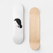  Raven - Gepersonaliseerd Gothic Kroes Ravens Skateboard (Voorkant)