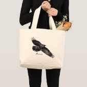 Raven Gifts Grote Tote Bag (Voorkant (product))