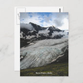 Raven Glacier, Alaska Briefkaart (Voorkant / Achterkant)
