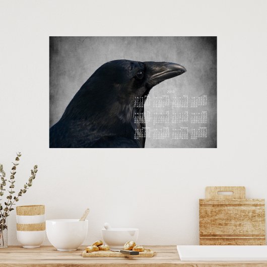 Raven Glamor Shot; agenda 2013 Poster (Keuken)