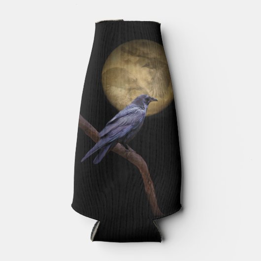 Raven Gothic Can of Bottle Cooler (Voorkant)