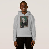 Raven Gray Hooded Sweatshirt (Voorkant volledig)