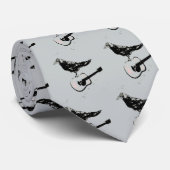 raven guitar stropdas (Opgerold)