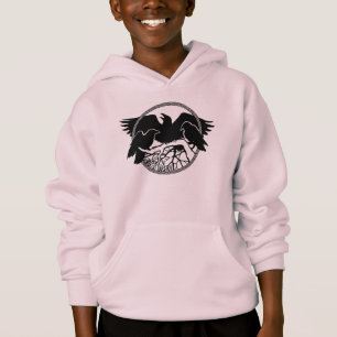 Raven Hoodie Kind Raven / Crow Art Sweatshirts