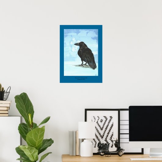 "Raven II " Poster (Thuiskantoor)