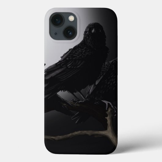Raven in a Tree Iphone 7/8 Tough Case (Achterkant)