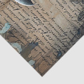 Raven  kalligrafie decoupage weefsel tissuepapier (Detail)