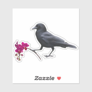 Raven King Sticker