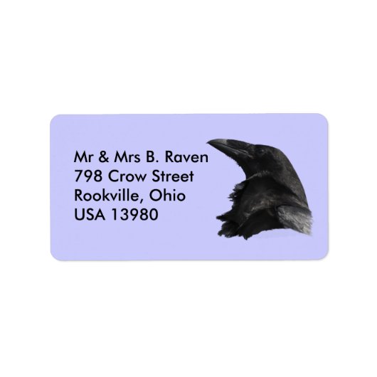 Raven Labels (Voorkant)