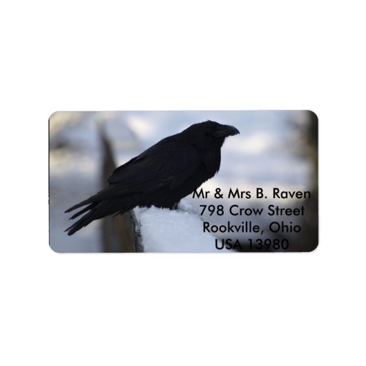 Raven Labels (Voorkant)