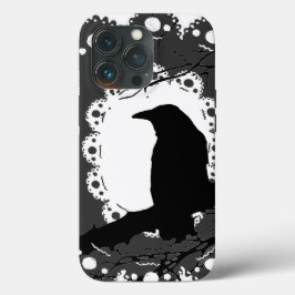 Raven Lace B & W iPhone 13 Pro Hoesje