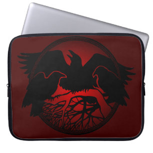 Raven Laptop Sleeve Spirit Animal Tablet Hoesjes