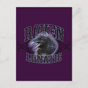 Raven Lunatic Briefkaart