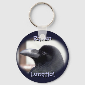 Raven Lunatic! Button Sleutelhanger