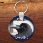 Raven Lunatic! Button Sleutelhanger (Voorkant)