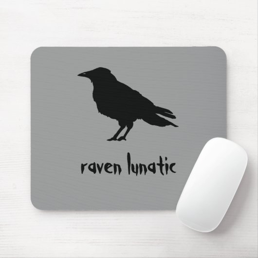 Raven Lunatic Mousepad Muismat (Met muis)
