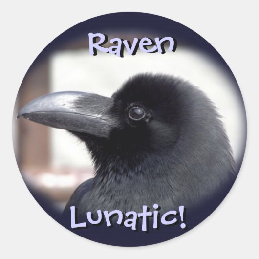 Raven Lunatic. Stickers (Voorkant)