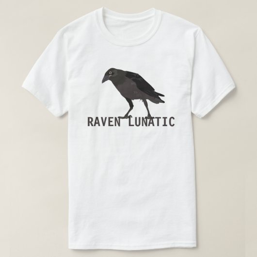 Raven Lunatic T-Shirt (Design voorkant)