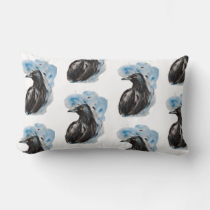 Raven Magic Harmony Totem Harmony Waterverf Mysti Kussen