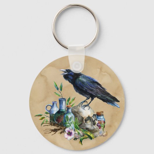 Raven Magick Sleutelhanger (Voorkant)