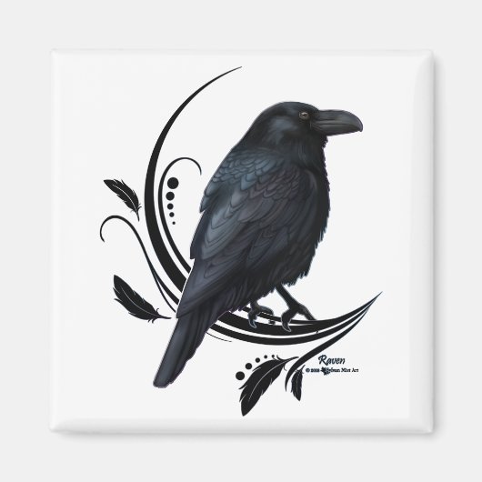 Raven Magneet (Voorkant)