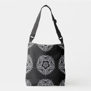 Raven Mandala Crossbody Tas